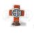 Σταυρός επιτραπέζιος Κεραμικός σε πορτοκαλί (1328)